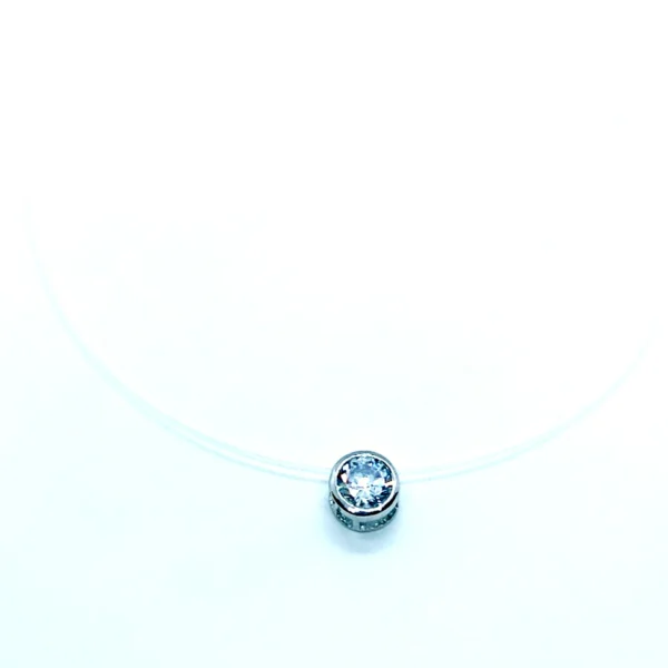 Сребърно дамско колие с корда (проба 925)