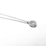 Сребърно дамско колие ''Bulgari'' (проба 925 )